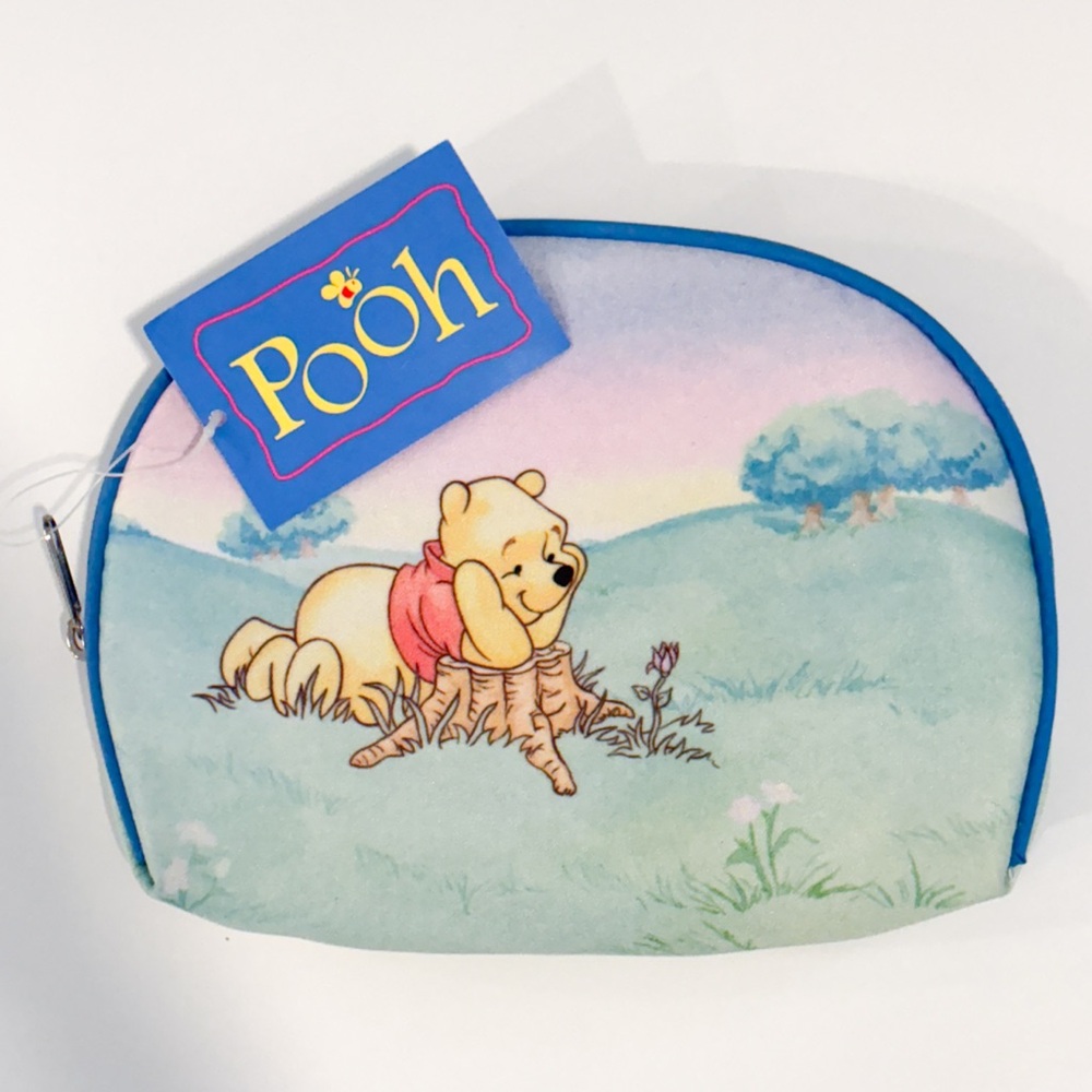 NWT Vintage Disney Store Winnie the Pooh cosmetics pouch